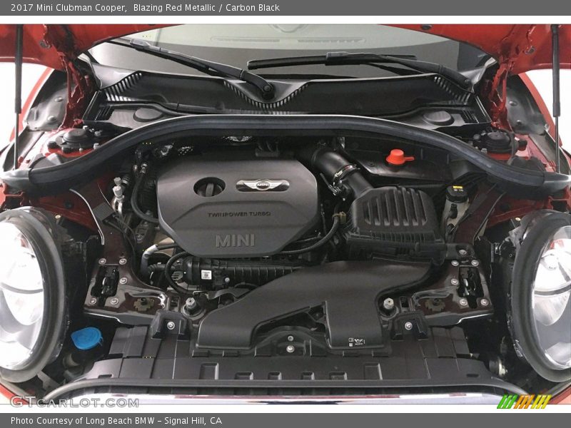 Blazing Red Metallic / Carbon Black 2017 Mini Clubman Cooper