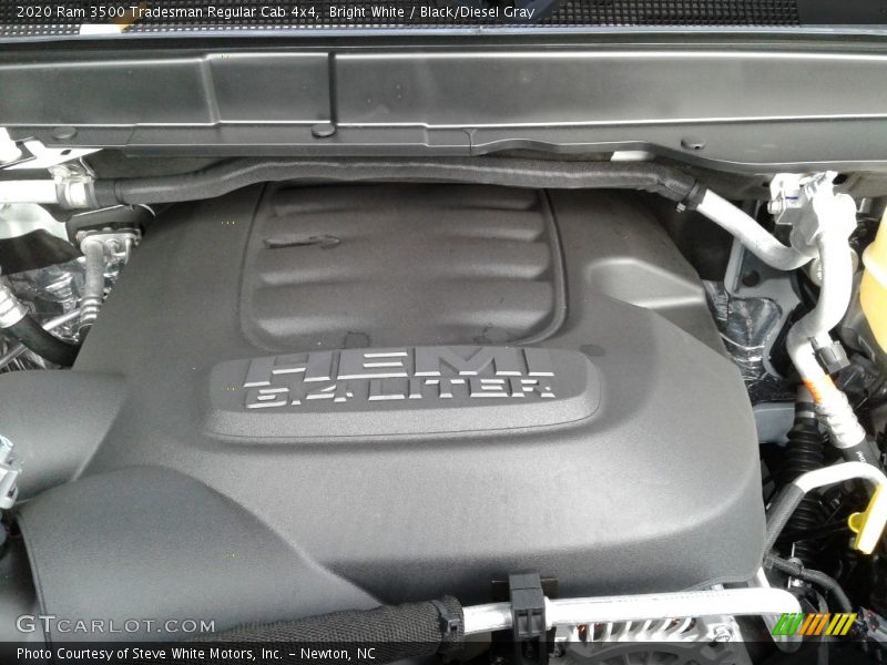 Bright White / Black/Diesel Gray 2020 Ram 3500 Tradesman Regular Cab 4x4