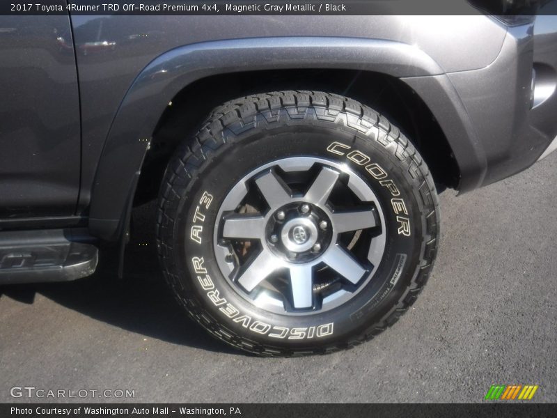 Magnetic Gray Metallic / Black 2017 Toyota 4Runner TRD Off-Road Premium 4x4