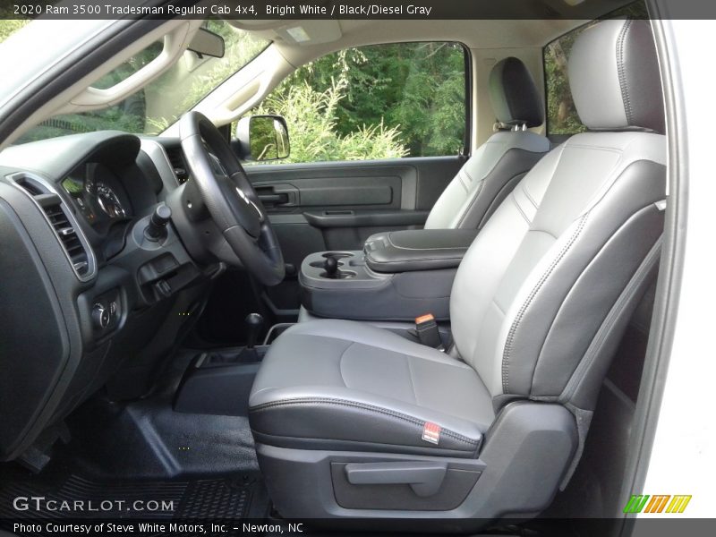 Bright White / Black/Diesel Gray 2020 Ram 3500 Tradesman Regular Cab 4x4