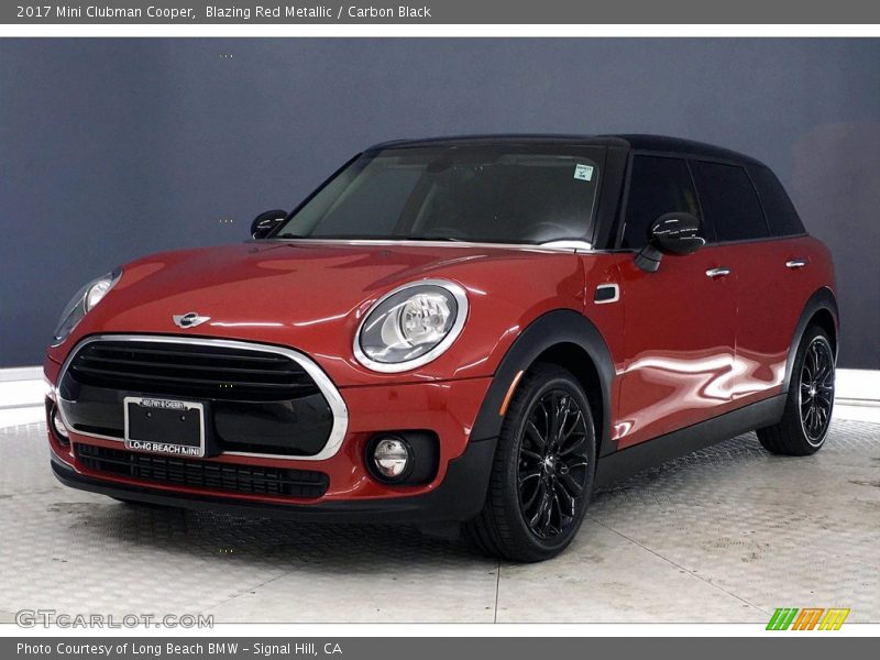 Blazing Red Metallic / Carbon Black 2017 Mini Clubman Cooper