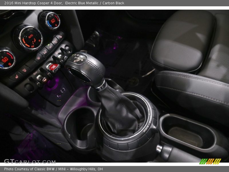 Electric Blue Metallic / Carbon Black 2016 Mini Hardtop Cooper 4 Door