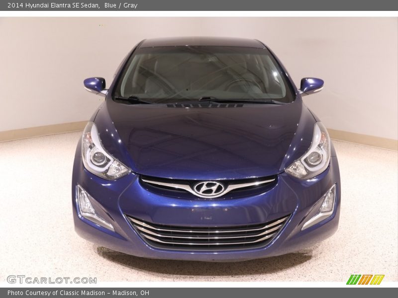 Blue / Gray 2014 Hyundai Elantra SE Sedan