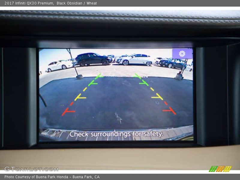 Black Obsidian / Wheat 2017 Infiniti QX30 Premium