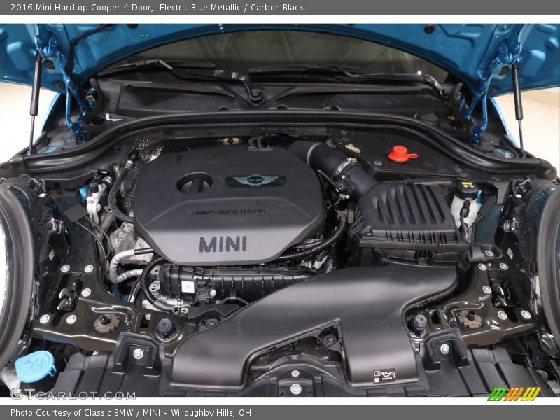 Electric Blue Metallic / Carbon Black 2016 Mini Hardtop Cooper 4 Door
