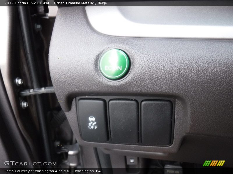 Urban Titanium Metallic / Beige 2012 Honda CR-V EX 4WD