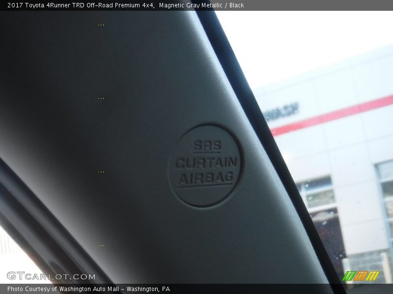 Magnetic Gray Metallic / Black 2017 Toyota 4Runner TRD Off-Road Premium 4x4