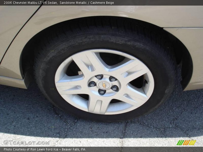 Sandstone Metallic / Cashmere Beige 2006 Chevrolet Malibu LT V6 Sedan