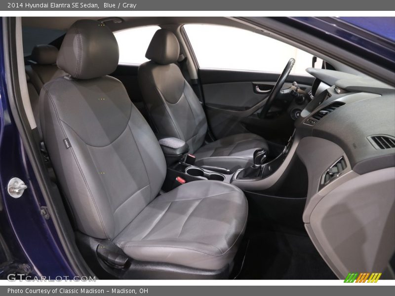 Blue / Gray 2014 Hyundai Elantra SE Sedan