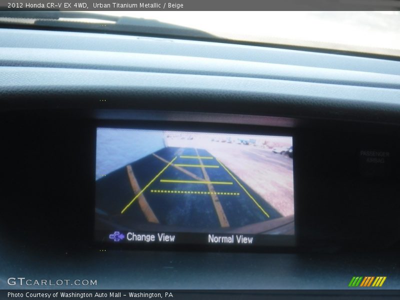 Urban Titanium Metallic / Beige 2012 Honda CR-V EX 4WD