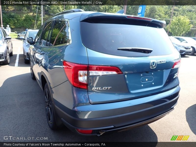 Steel Sapphire Metallic / Gray 2021 Honda Pilot Special Edition AWD