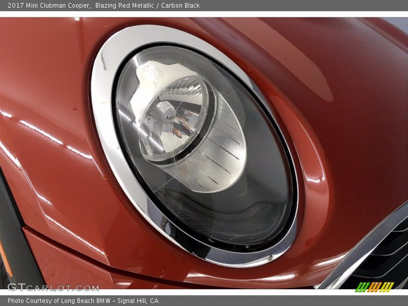 Blazing Red Metallic / Carbon Black 2017 Mini Clubman Cooper
