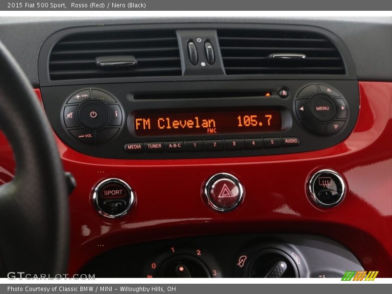Audio System of 2015 500 Sport