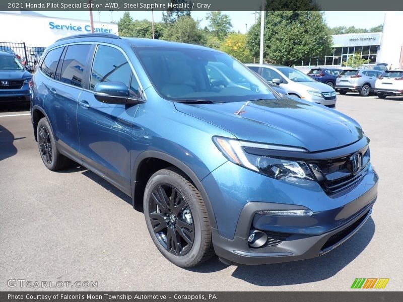 Front 3/4 View of 2021 Pilot Special Edition AWD