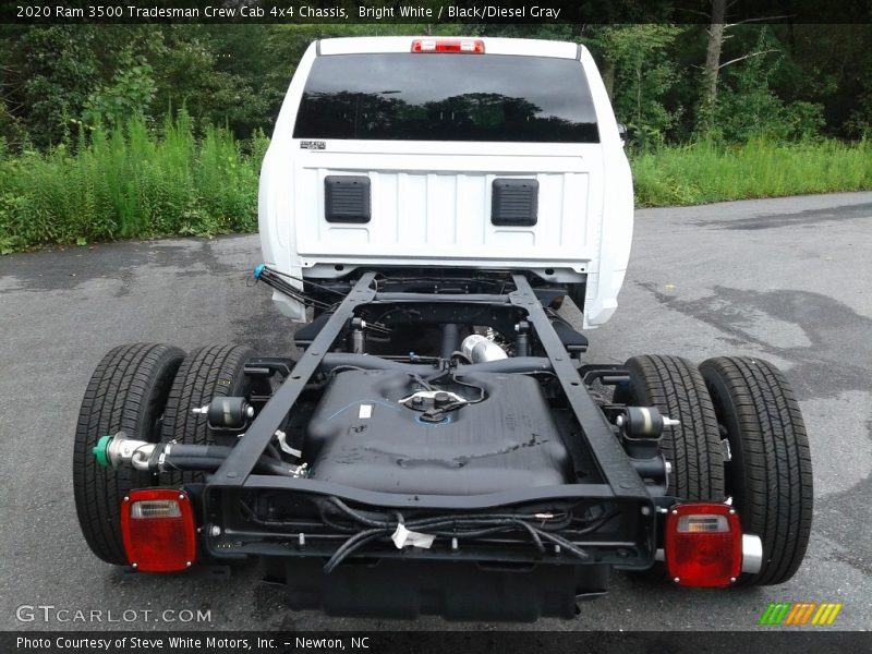 Bright White / Black/Diesel Gray 2020 Ram 3500 Tradesman Crew Cab 4x4 Chassis