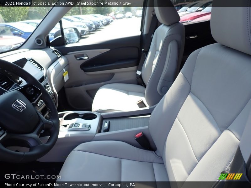 Front Seat of 2021 Pilot Special Edition AWD