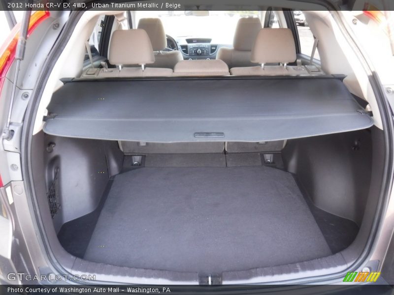 Urban Titanium Metallic / Beige 2012 Honda CR-V EX 4WD