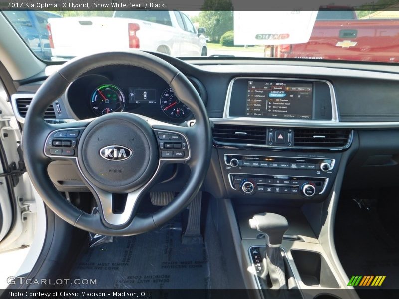 Dashboard of 2017 Optima EX Hybrid