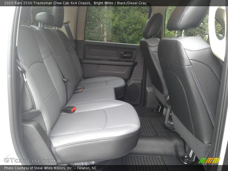 Bright White / Black/Diesel Gray 2020 Ram 3500 Tradesman Crew Cab 4x4 Chassis