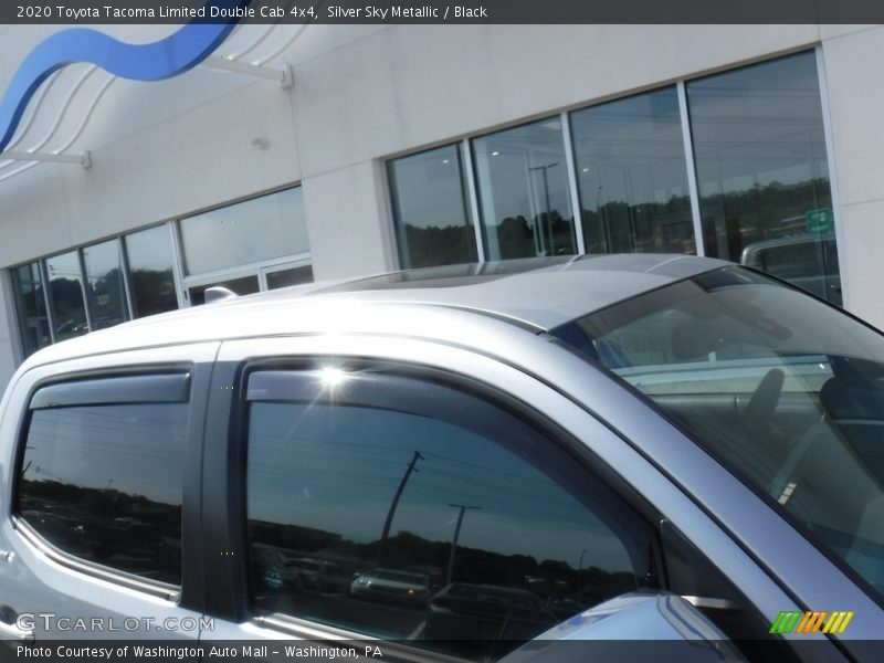 Silver Sky Metallic / Black 2020 Toyota Tacoma Limited Double Cab 4x4
