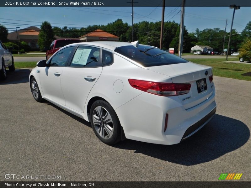  2017 Optima EX Hybrid Snow White Pearl