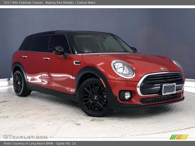 Blazing Red Metallic / Carbon Black 2017 Mini Clubman Cooper