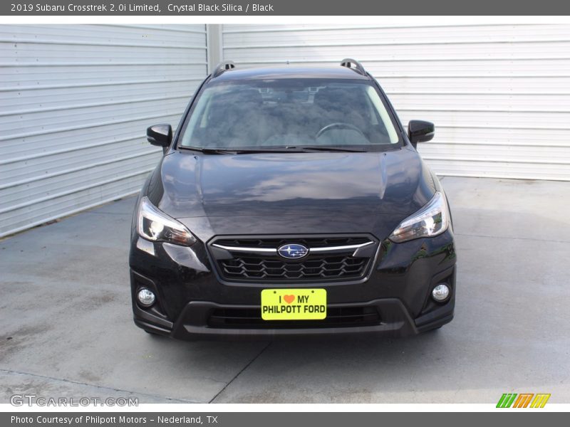 Crystal Black Silica / Black 2019 Subaru Crosstrek 2.0i Limited