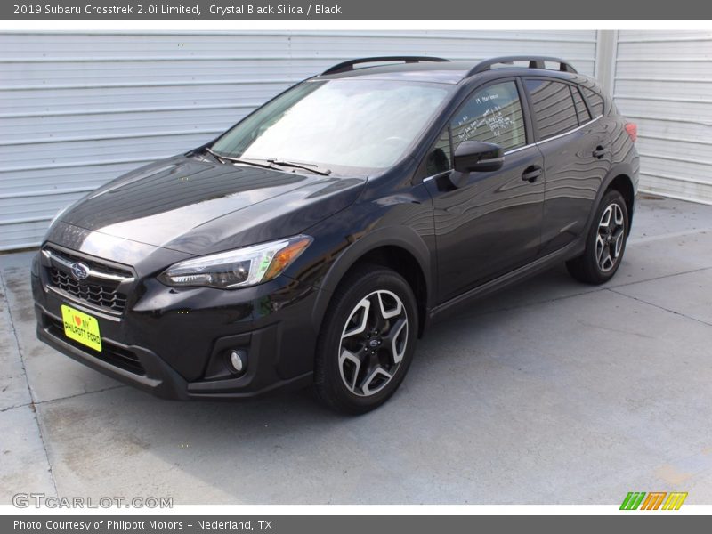 Crystal Black Silica / Black 2019 Subaru Crosstrek 2.0i Limited