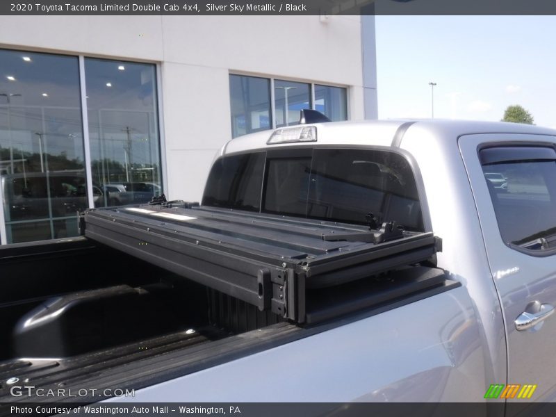 Silver Sky Metallic / Black 2020 Toyota Tacoma Limited Double Cab 4x4