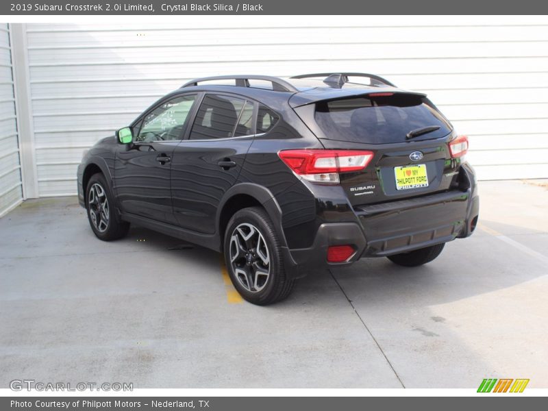 Crystal Black Silica / Black 2019 Subaru Crosstrek 2.0i Limited