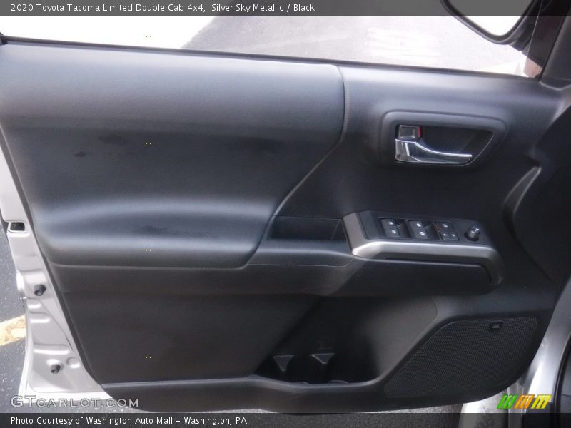 Silver Sky Metallic / Black 2020 Toyota Tacoma Limited Double Cab 4x4