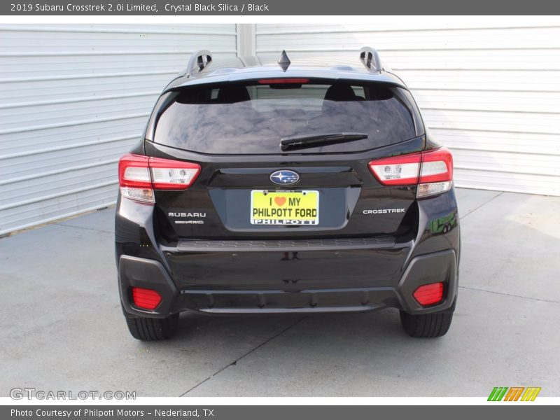 Crystal Black Silica / Black 2019 Subaru Crosstrek 2.0i Limited