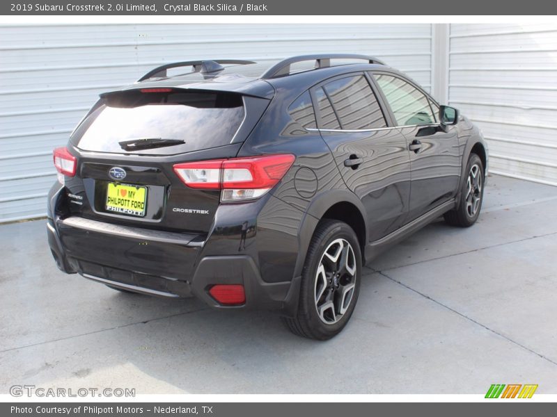 Crystal Black Silica / Black 2019 Subaru Crosstrek 2.0i Limited