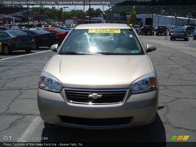 Sandstone Metallic / Cashmere Beige 2006 Chevrolet Malibu LT V6 Sedan