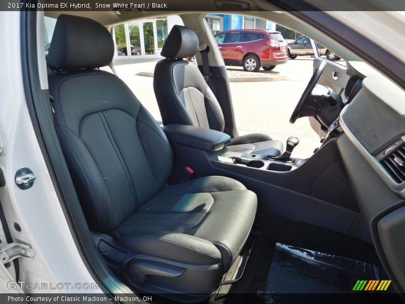 Front Seat of 2017 Optima EX Hybrid