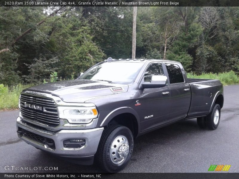 Granite Crystal Metallic / Mountain Brown/Light Frost Beige 2020 Ram 3500 Laramie Crew Cab 4x4