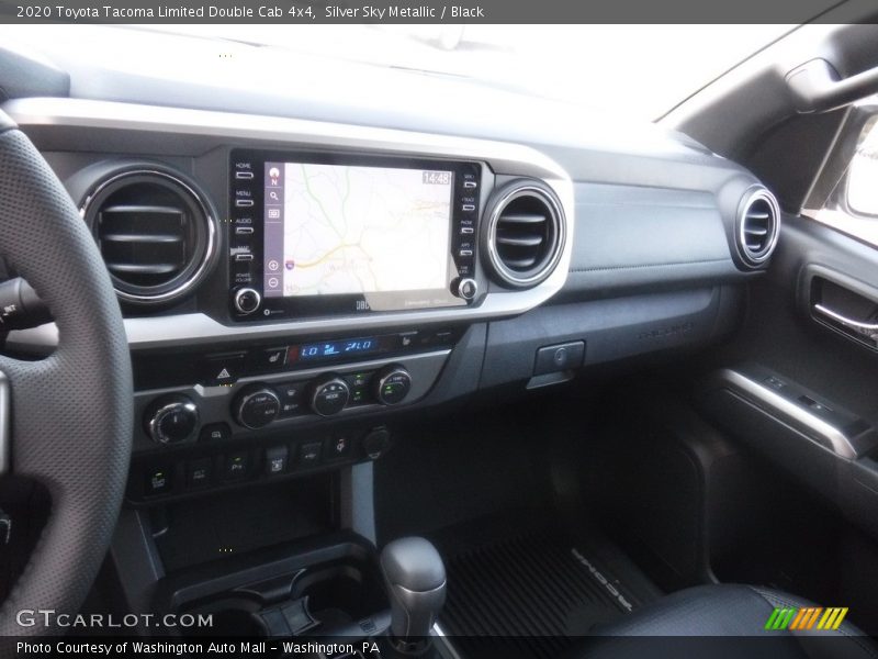 Silver Sky Metallic / Black 2020 Toyota Tacoma Limited Double Cab 4x4