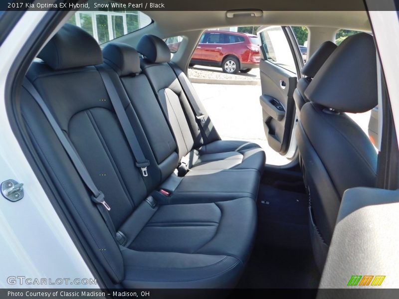 Rear Seat of 2017 Optima EX Hybrid
