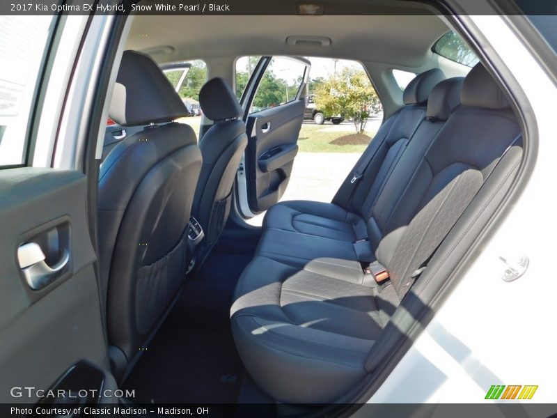 Rear Seat of 2017 Optima EX Hybrid