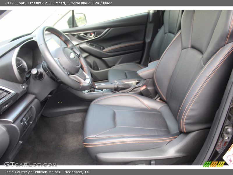 Crystal Black Silica / Black 2019 Subaru Crosstrek 2.0i Limited