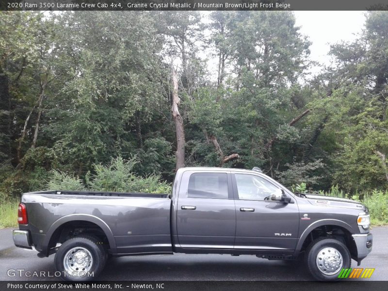 Granite Crystal Metallic / Mountain Brown/Light Frost Beige 2020 Ram 3500 Laramie Crew Cab 4x4