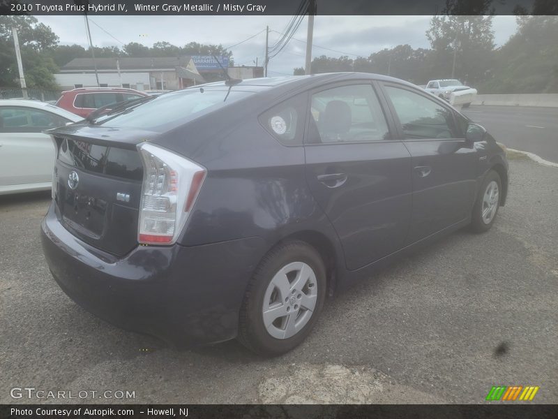 Winter Gray Metallic / Misty Gray 2010 Toyota Prius Hybrid IV