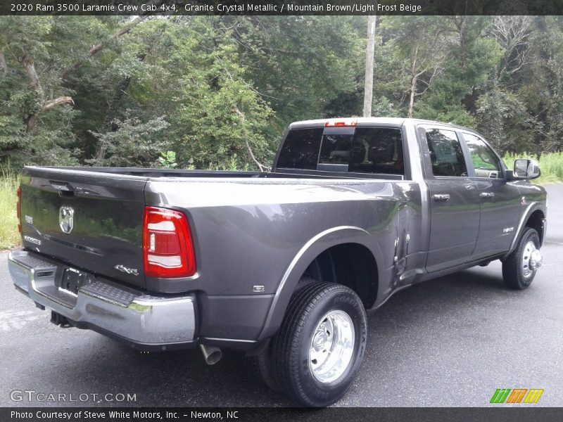 Granite Crystal Metallic / Mountain Brown/Light Frost Beige 2020 Ram 3500 Laramie Crew Cab 4x4