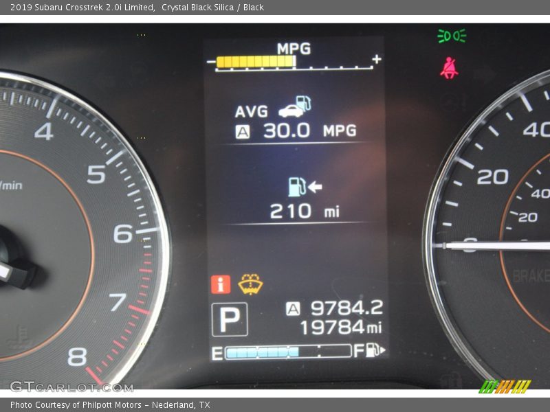 Crystal Black Silica / Black 2019 Subaru Crosstrek 2.0i Limited