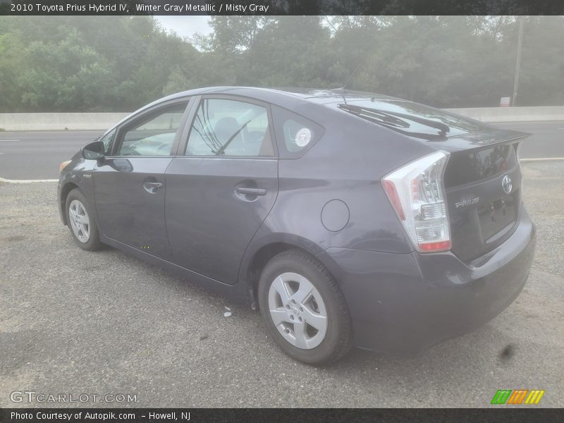 Winter Gray Metallic / Misty Gray 2010 Toyota Prius Hybrid IV