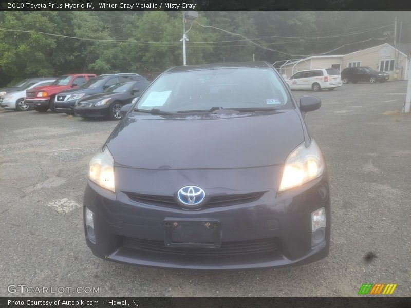 Winter Gray Metallic / Misty Gray 2010 Toyota Prius Hybrid IV