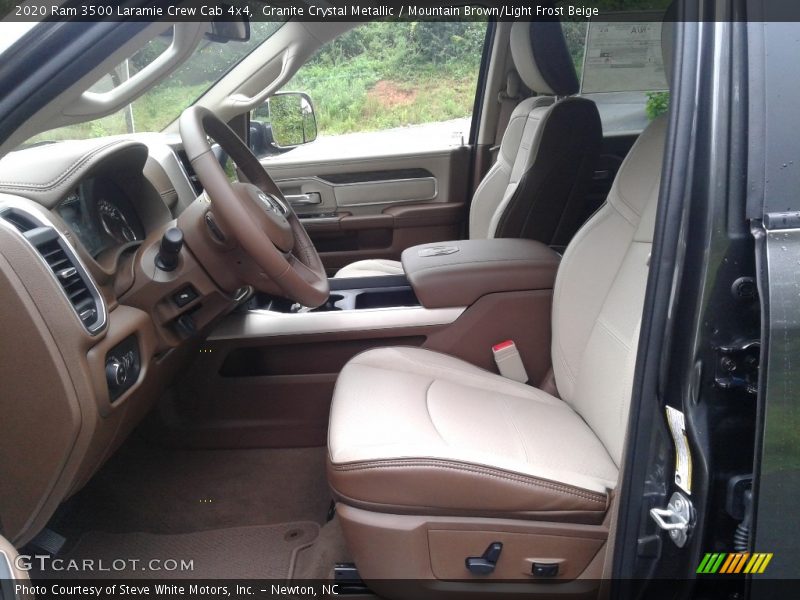 Granite Crystal Metallic / Mountain Brown/Light Frost Beige 2020 Ram 3500 Laramie Crew Cab 4x4
