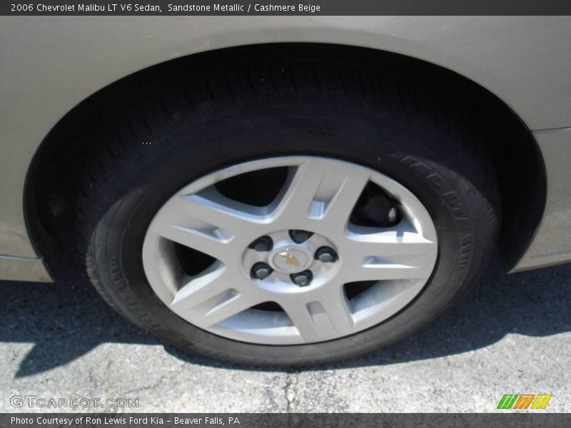 Sandstone Metallic / Cashmere Beige 2006 Chevrolet Malibu LT V6 Sedan
