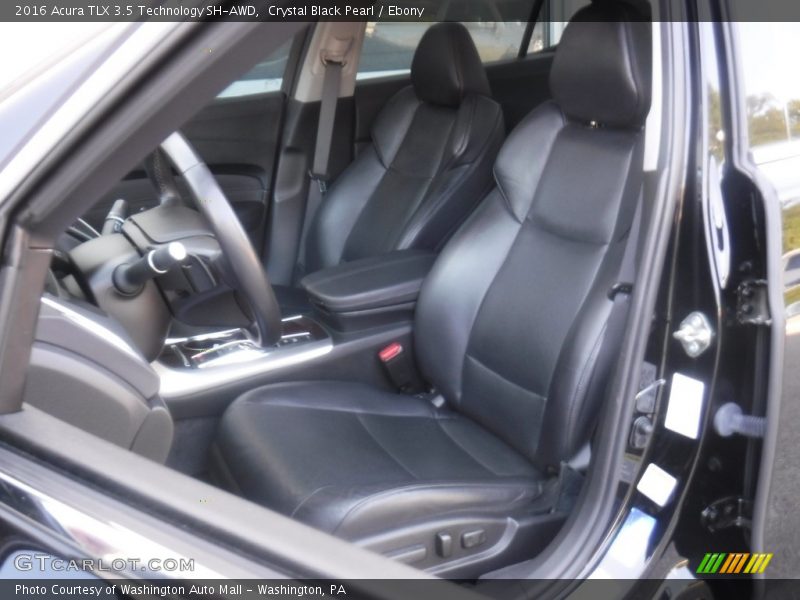 Crystal Black Pearl / Ebony 2016 Acura TLX 3.5 Technology SH-AWD