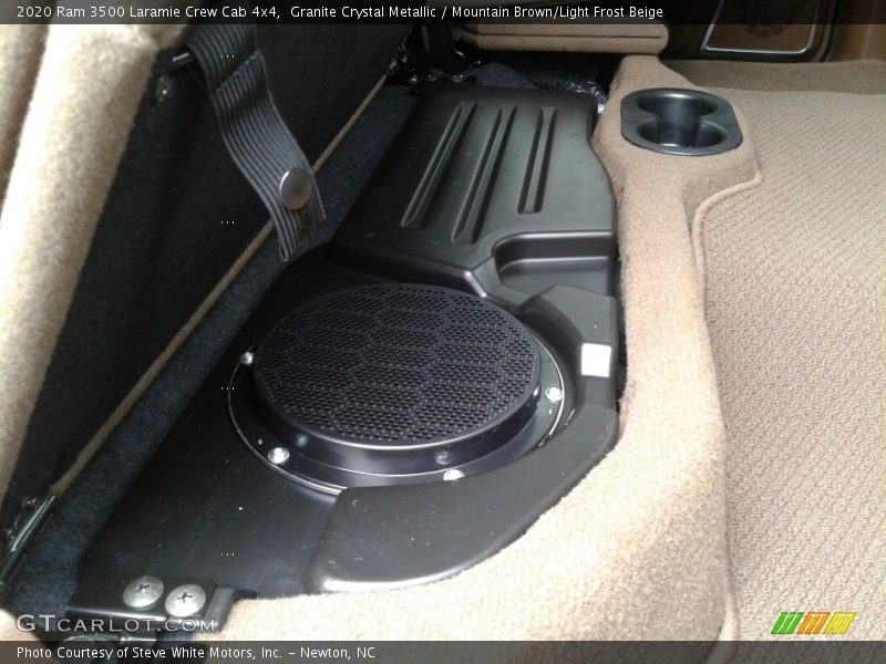 Granite Crystal Metallic / Mountain Brown/Light Frost Beige 2020 Ram 3500 Laramie Crew Cab 4x4